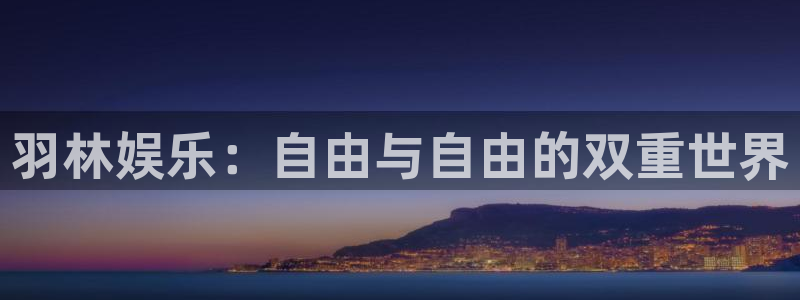 辉达平台游戏官网平台：羽林娱乐：自由与自由的双重世界